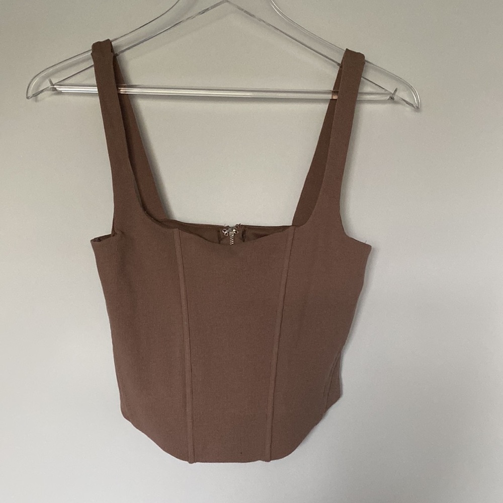 Forever 21 Ribbed Corset. - Picture 6 of 8